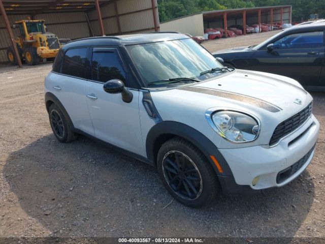 2012 MINI COOPER S COUNTRYMAN WMWZC3C50CWL82309