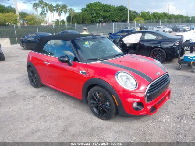 2018 MINI CONVERTIBLE WMWWG5C52J3D01301