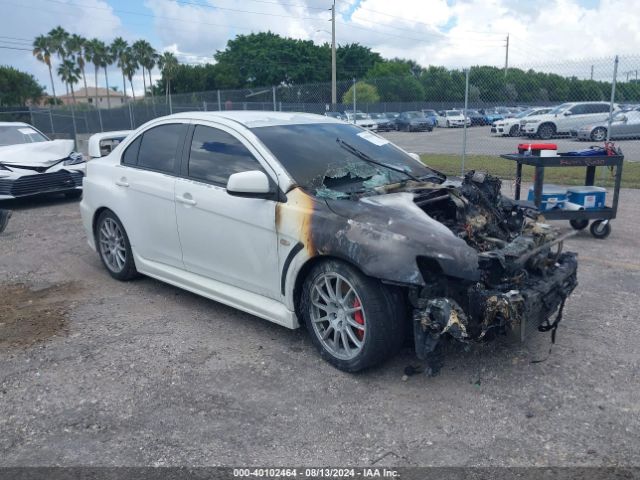 2010 MITSUBISHI LANCER EVOLUTION JA32W8FV3AU005842