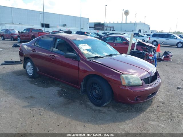 2007 MITSUBISHI GALANT 4A3AB36F77E035320