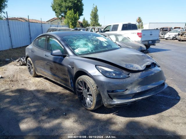 2022 TESLA MODEL 3 5YJ3E1EC8NF127806