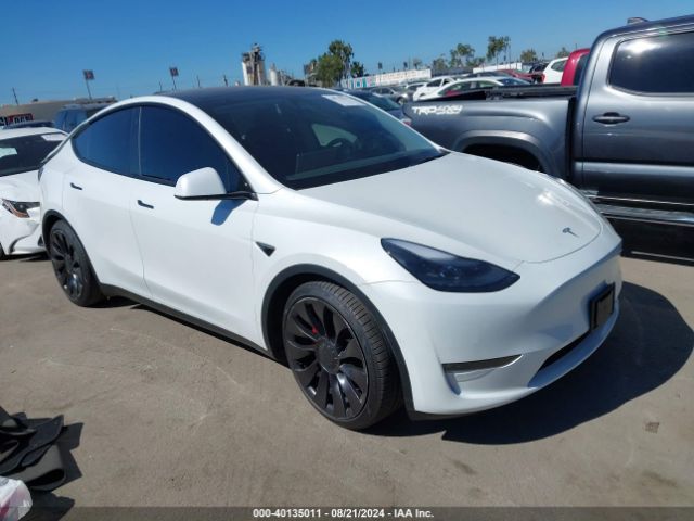 2022 TESLA MODEL Y 7SAYGDEF8NF380896