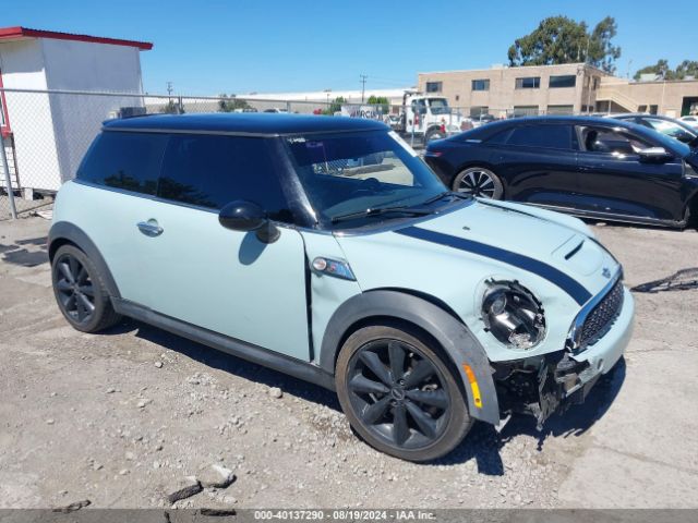 2012 MINI COOPER S WMWSV3C58CTY18448