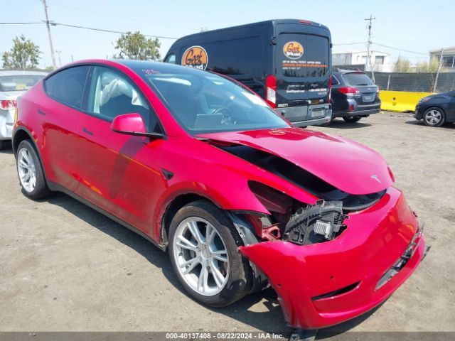 2022 TESLA MODEL Y 7SAYGAEE3NF558011