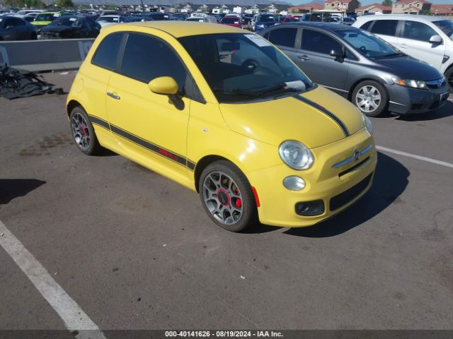 2012 FIAT 500 3C3CFFBR0CT126977