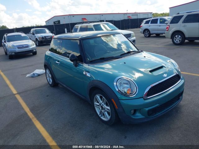 2012 MINI COOPER S WMWSV3C57CTY17498