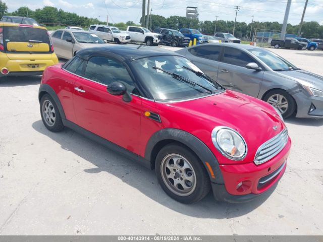 2013 MINI COUPE WMWSX1C59DT623068