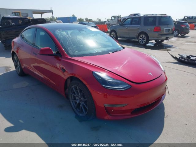 2022 TESLA MODEL 3 5YJ3E1EBXNF169708