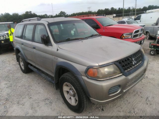 2004 MITSUBISHI MONTERO SPORT JA4LS21R34J003291