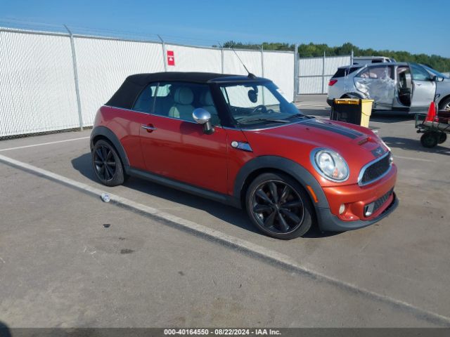 2012 MINI COOPER S WMWZP3C58CT550008