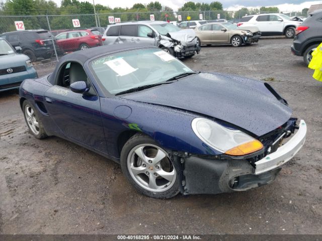 2002 PORSCHE BOXSTER WP0CA29882U625384