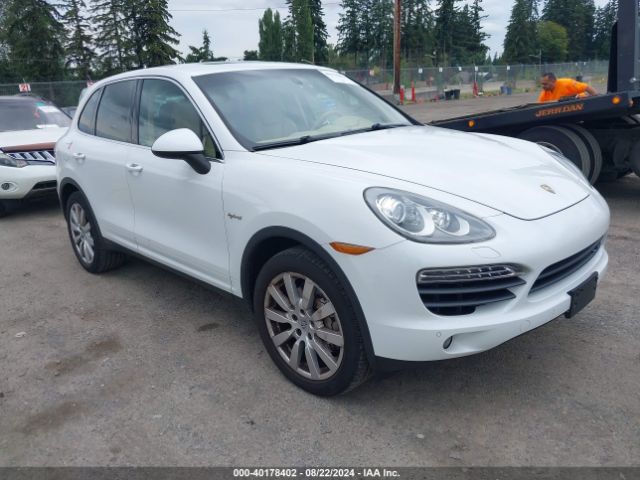 2012 PORSCHE CAYENNE HYBRID WP1AE2A28CLA93949