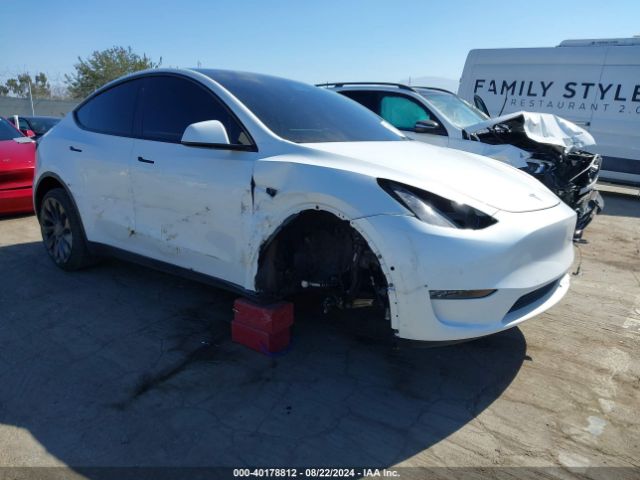 2022 TESLA MODEL Y 7SAYGDEF3NF547441