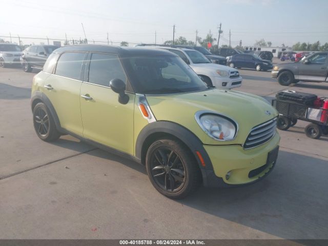 2012 MINI COOPER COUNTRYMAN WMWZB3C51CWM04286
