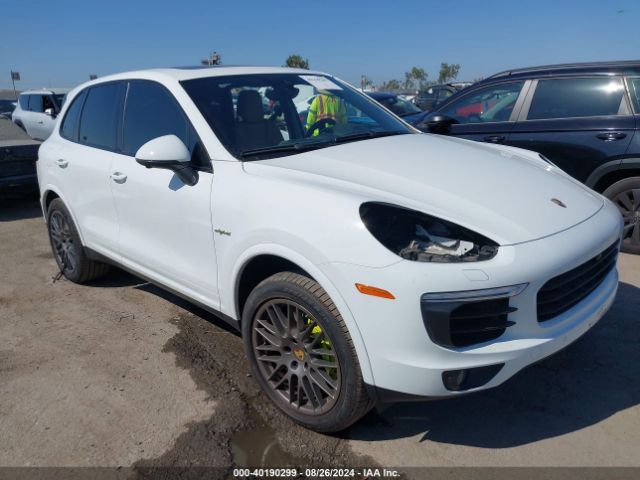 2017 PORSCHE CAYENNE E-HYBRID WP1AE2A28HLA75586