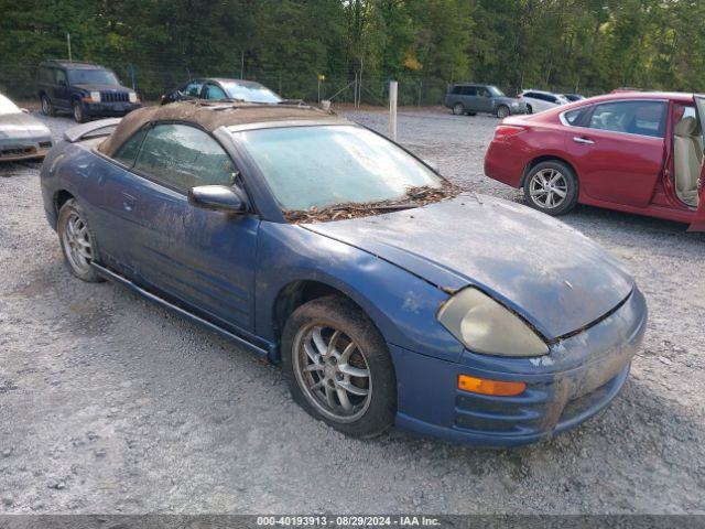 2002 MITSUBISHI ECLIPSE SPYDER 4A3AE85H12E034597