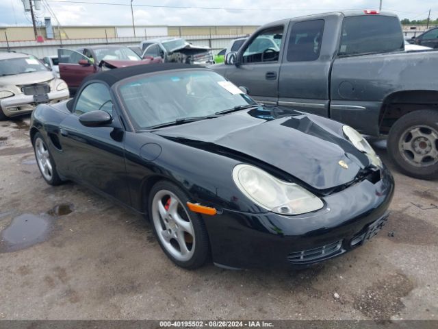 2002 PORSCHE BOXSTER WP0CB29862U663287