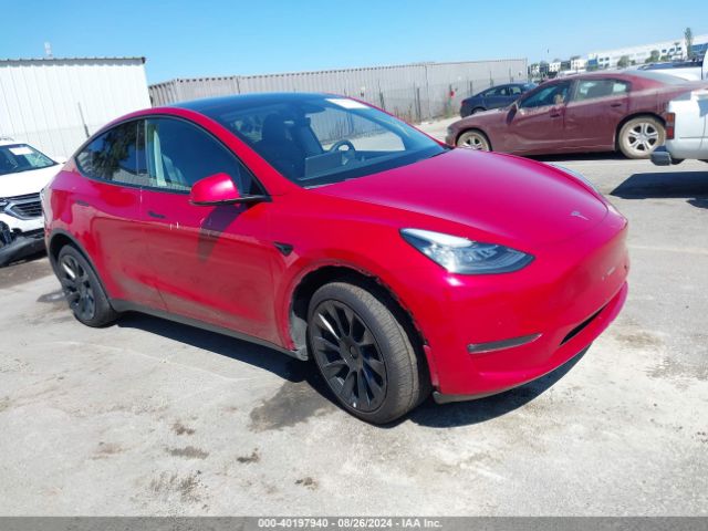 2022 TESLA MODEL Y 7SAYGDEE9NF386813
