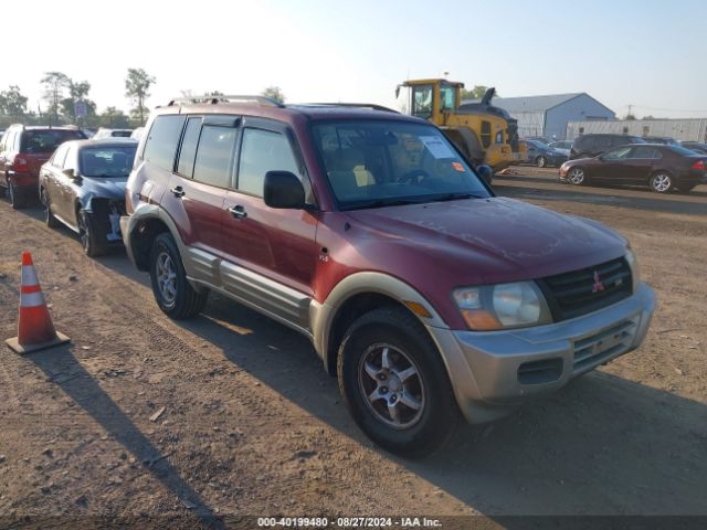2001 MITSUBISHI MONTERO JA4MW31RX1J022527