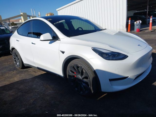 2022 TESLA MODEL Y 7SAYGDEFXNF443299