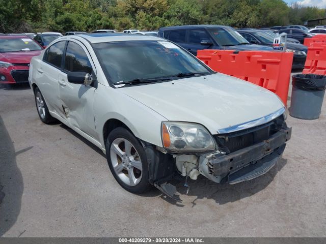 2009 MITSUBISHI GALANT 4A3AB56F29E007701
