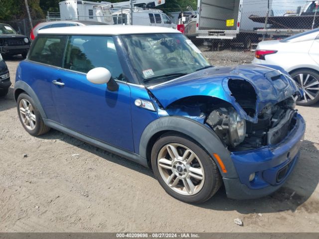 2013 MINI HARDTOP WMWSV3C58DT396358