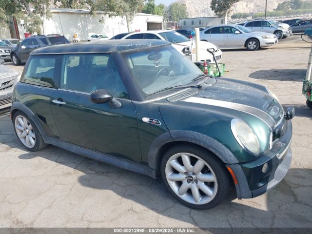 2004 MINI COOPER S WMWRE334X4TD89310