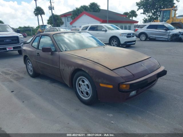 1987 PORSCHE 944 WP0AB0945HN472469