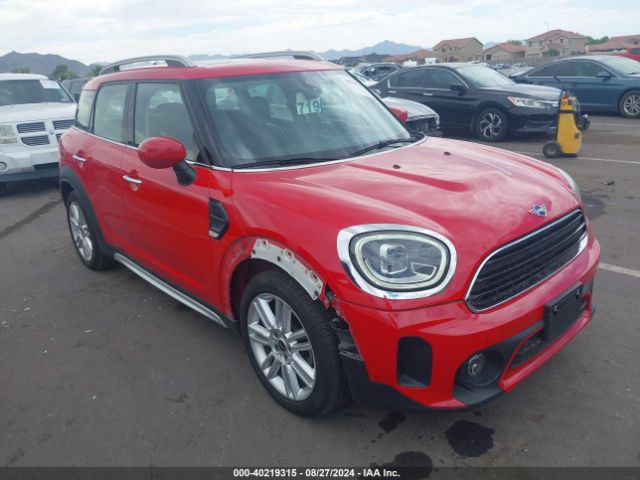 2022 MINI COUNTRYMAN WMZ23BR09N3N61236