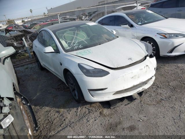 2022 TESLA MODEL 3 5YJ3E1EA8NF331438