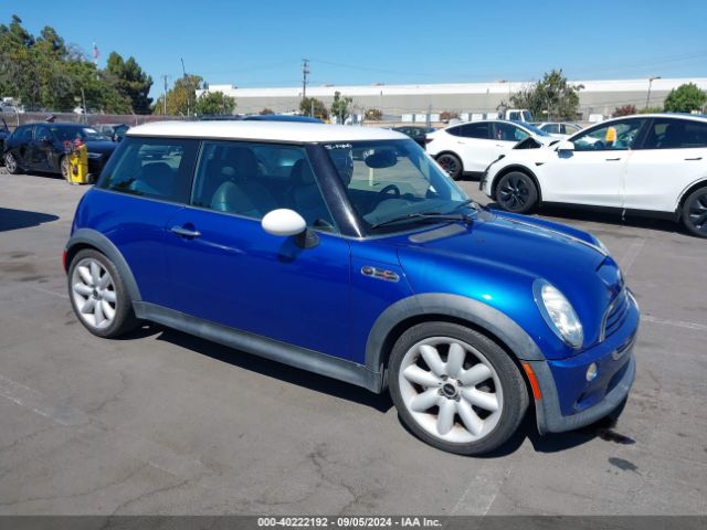 2005 MINI COOPER S WMWRE33425TD92560