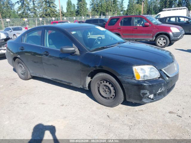 2012 MITSUBISHI GALANT 4A32B3FFXCE016386