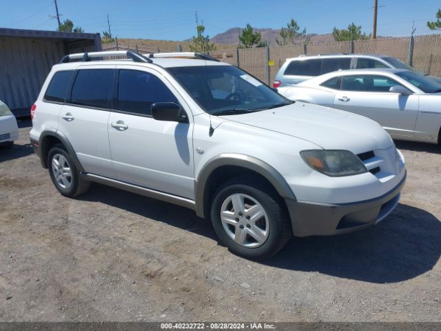 2003 MITSUBISHI OUTLANDER JA4LX31G43U049652