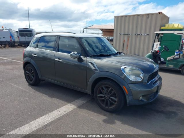 2011 MINI COOPER S COUNTRYMAN WMWZC3C51BWH97608