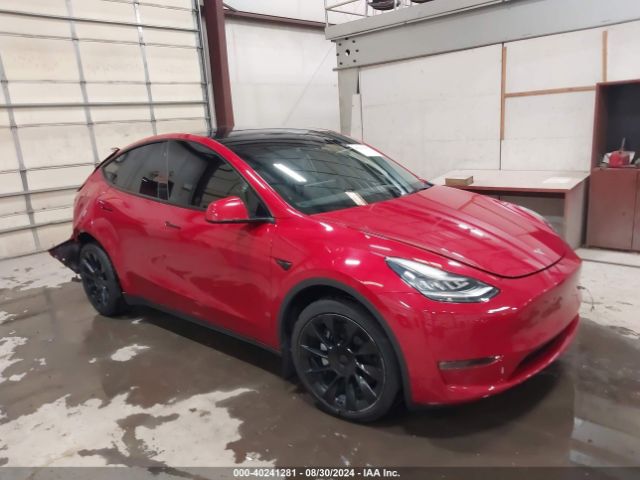 2021 TESLA MODEL Y 5YJYGDEE7MF148437