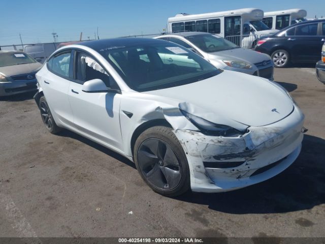 2022 TESLA MODEL 3 5YJ3E1EB9NF299351