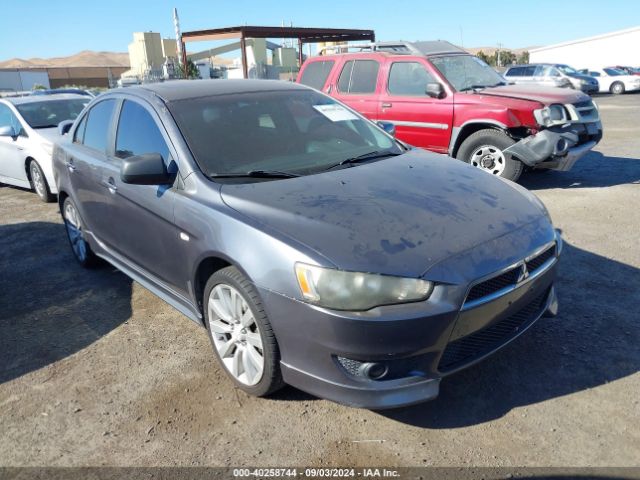 2008 MITSUBISHI LANCER JA3AU86U28U025017