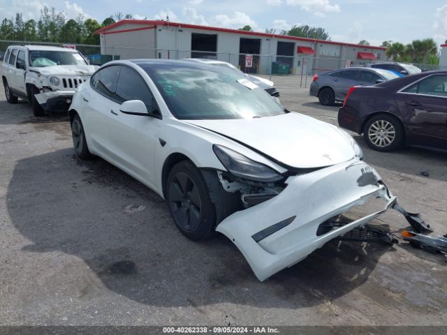 2021 TESLA MODEL 3 5YJ3E1EAXMF922613