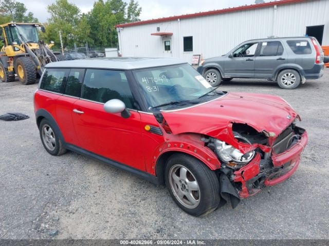 2009 MINI COOPER CLUBMAN WMWML33599TX34615