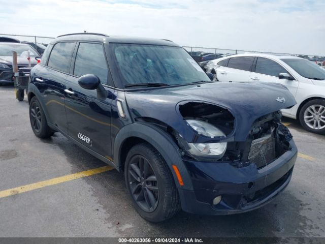 2012 MINI COOPER COUNTRYMAN WMWZC3C55CWL85299