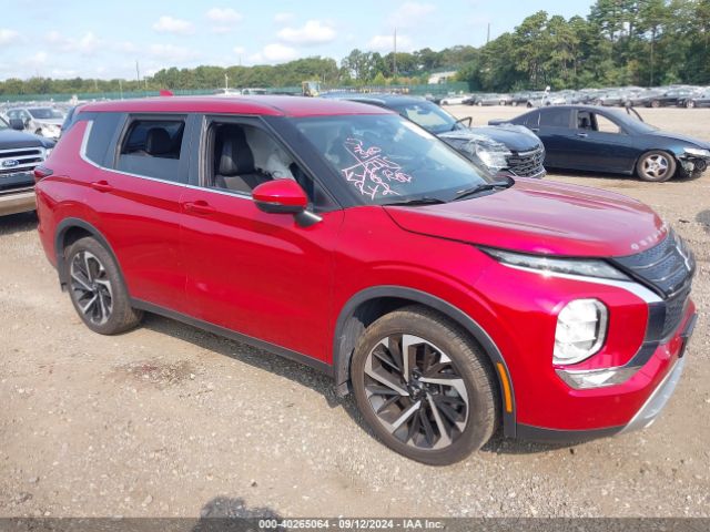 2022 MITSUBISHI OUTLANDER JA4J4UA89NZ025108