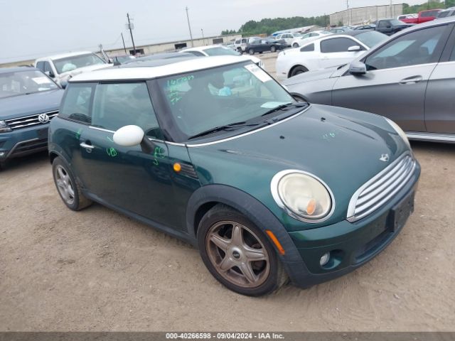 2009 MINI COOPER WMWMF33599TW72415