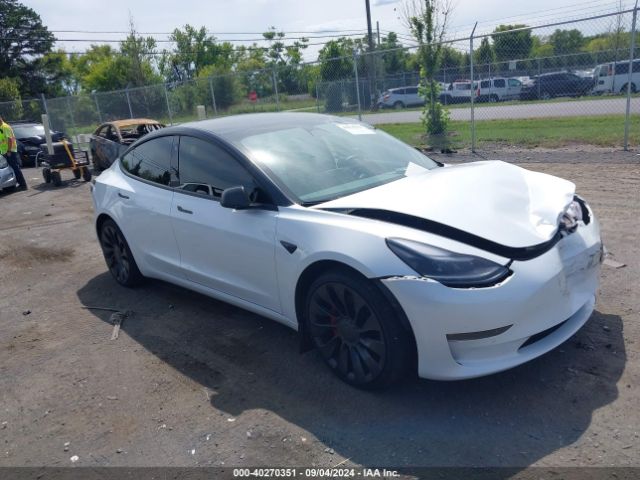 2022 TESLA MODEL 3 5YJ3E1EC3NF270243
