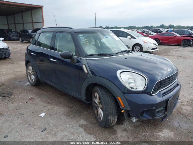 2012 MINI COOPER COUNTRYMAN WMWZC3C52CWL81954