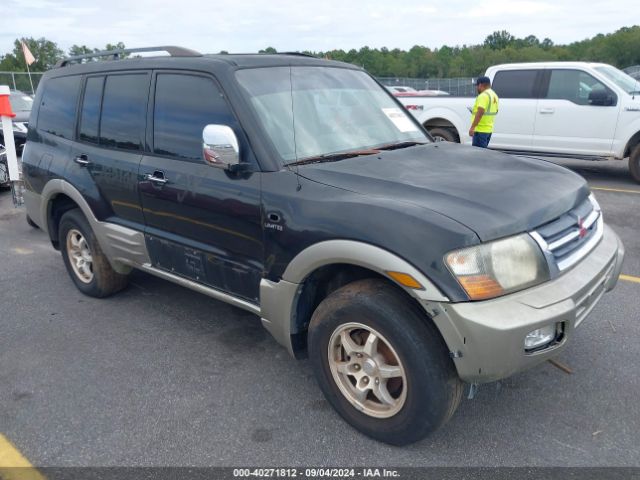 2001 MITSUBISHI MONTERO JA4MW51RX1J038755