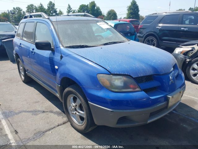 2003 MITSUBISHI OUTLANDER JA4LX31G63U055811
