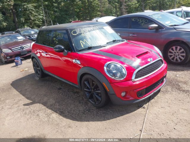 2012 MINI COOPER S WMWSV3C54CTY29642