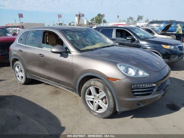 2014 PORSCHE CAYENNE HYBRID WP1AE2A2XELA51429