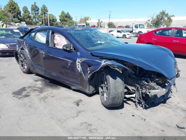 2022 TESLA MODEL S 5YJSA1E55NF475636
