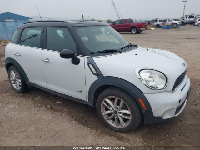 2012 MINI COOPER S COUNTRYMAN WMWZC5C58CWL57590